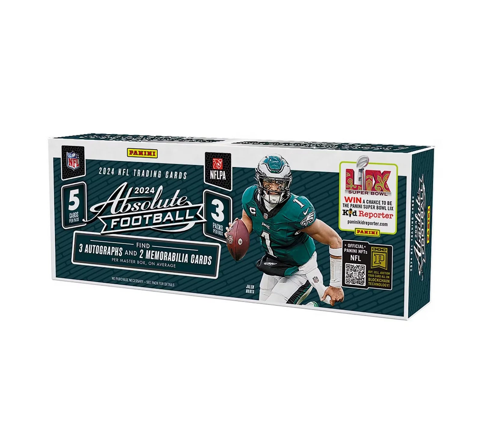 2024 Panini Absolute Football Hobby 2-Box Break (Random Teams) #1