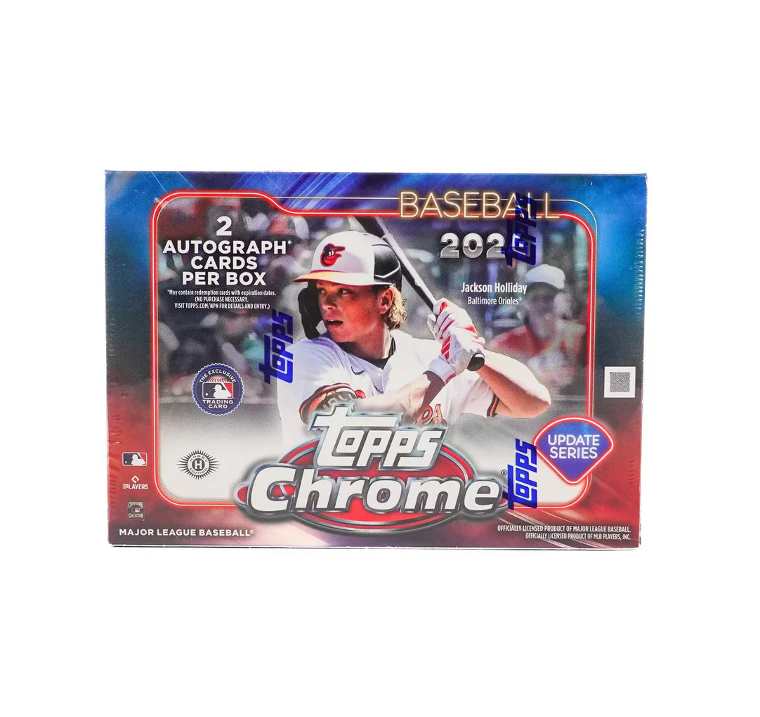 2024 Topps Chrome Update Series Baseball Breaker's Delight  1-Box Break (Hit Draft)