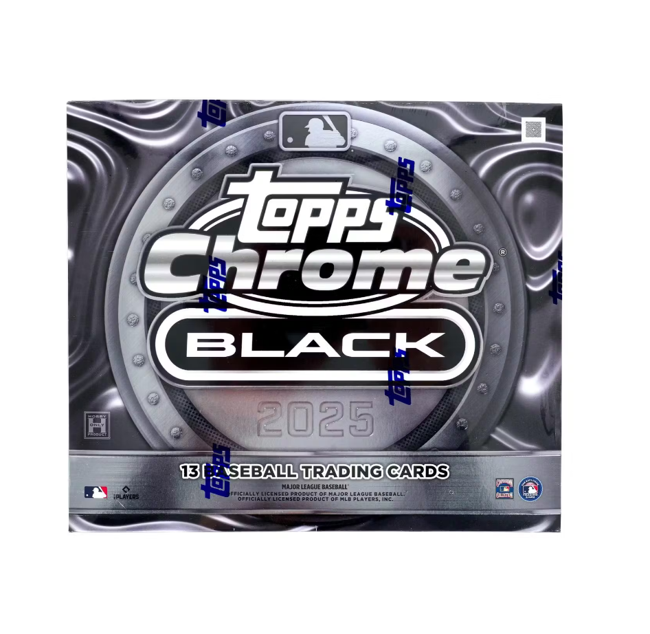 2025 Topps Chrome Black Baseball Hobby Box Personal Break